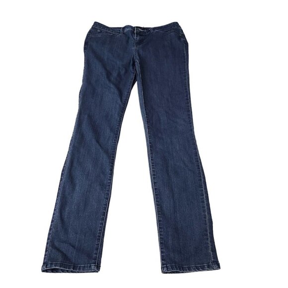 Prana Jeans Womens 29 Kayla Skinny Dark Wash Organic Cotton Mid‎ Rise Stretch - Picture 1 of 12